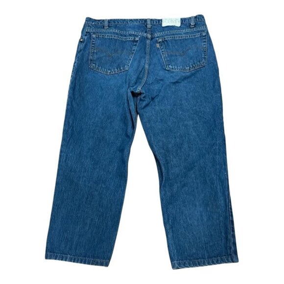 Levi Strauss Signature Jeans Mens 40x30 Blue 540 Relaxed Fit Straight Leg Denim - Picture 7 of 9